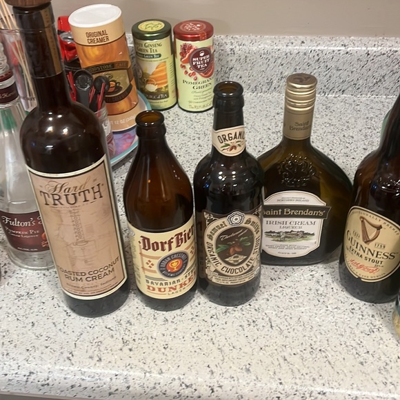 Empty high end bottles Dusse High West Kirk & Sweeney, DYI, Art projects, Vases - Picture 11 of 12